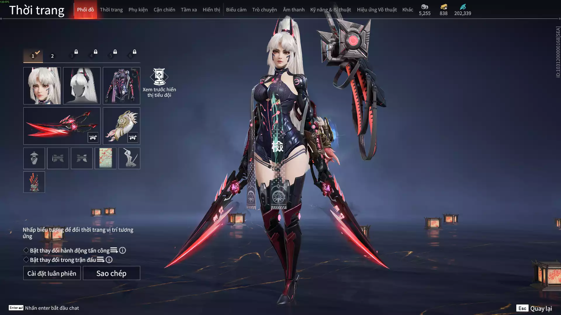 Ảnh 9 Vũ khí đỏ, 9 Trang phục đỏ, 3 Phụ kiện hóa hình và hơn thế, nhấn xem chi tiết bên trong